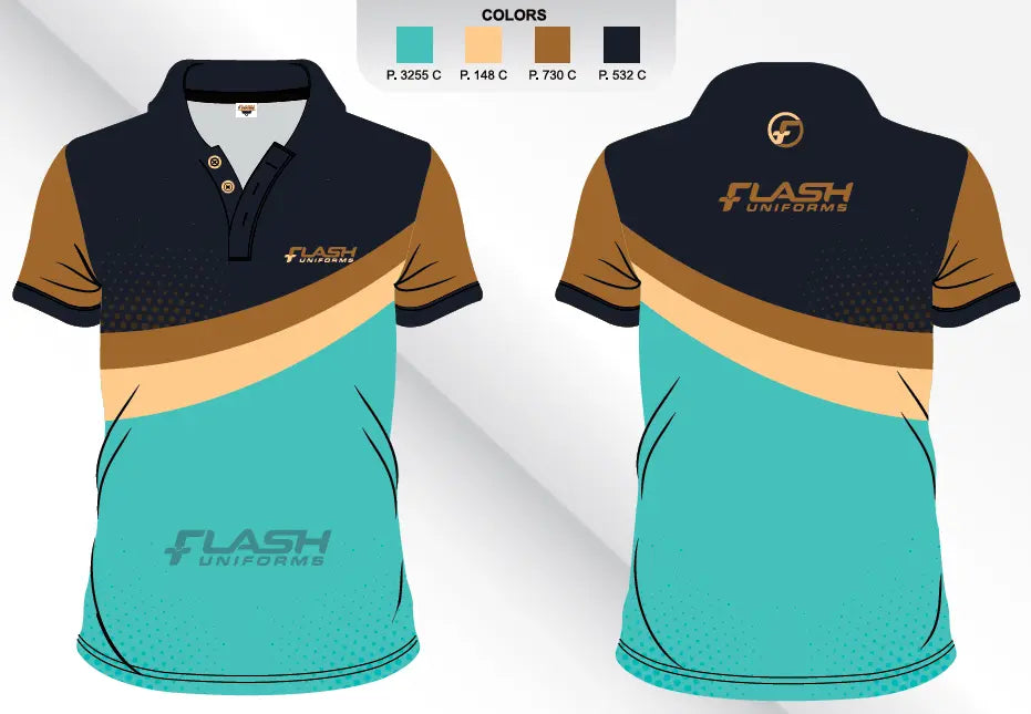 Custom Sports Wear Sublimated Polo Shirt SP14 Metro Workwear.